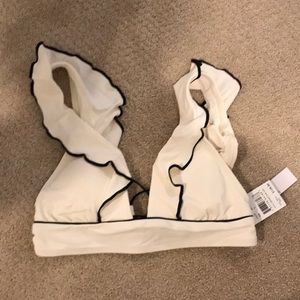 Robin Piccone flutter strap bikini top